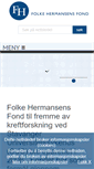 Mobile Screenshot of folke-fondet.org